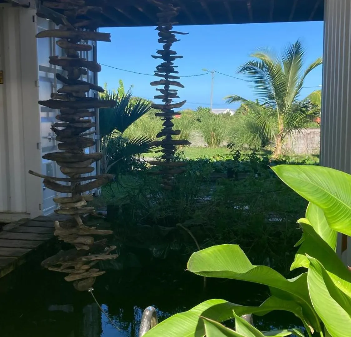Homestay Home Container Resort Feu Sainte-Rose Guadeloupe